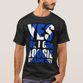 Camiseta Sim Senhor Posso Boogie Scotland 2021 Scotland Fla