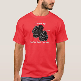 Camiseta Sim seu - nenhum você não pode tocar n - T cabid