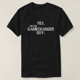 Camiseta Sim, sou a Cara Gamechanger Engraçado Baseball