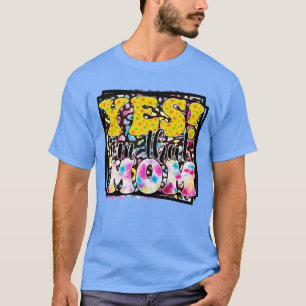 Camiseta Sim, sou a mãe