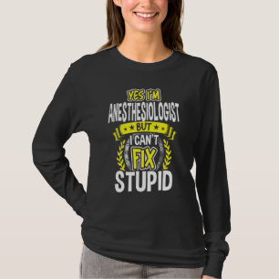 Camiseta Sim, sou anestesista