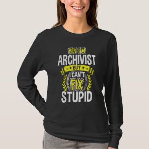 Camiseta Sim, sou Arquivista