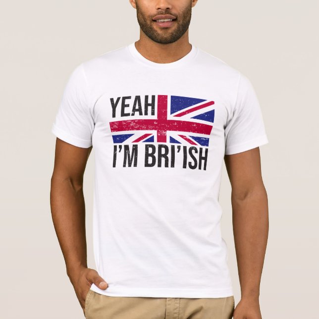 Camiseta Sim, Sou Britânico Como Você Saberia Me Lembrar (Frente)
