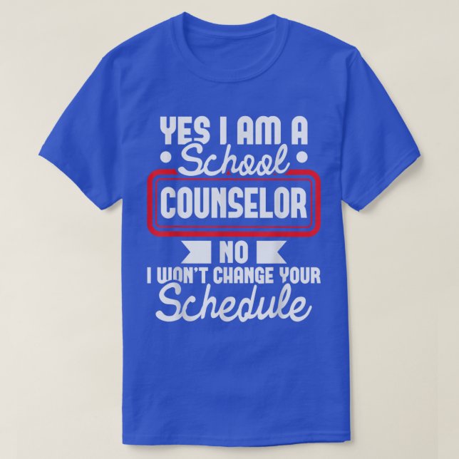 Camiseta Sim, Sou Conselheiro Escolar, Assistente De Carrei (Frente do Design)
