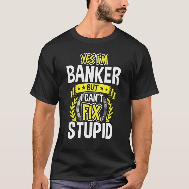 Camiseta Sim, sou o Banker (Frente)