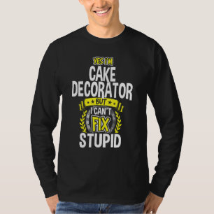 Camiseta Sim, sou o Decorador de Bolo