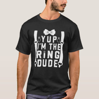 Camiseta Sim, sou o Legal Anel de Casamentos do Homem Anel