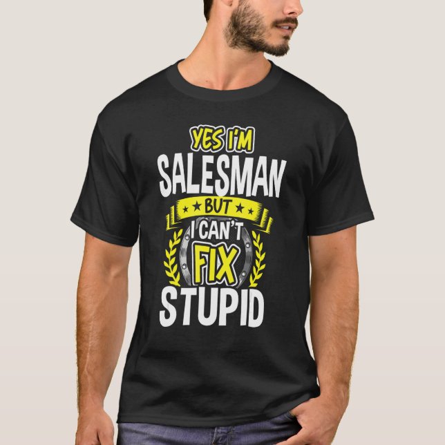 Camiseta Sim, sou o vendedor (Frente)