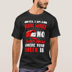Camiseta Sim, Sou Um Posto de Correio Postal