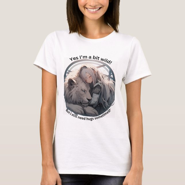 Camiseta Sim, sou um pouco selvagem! (Frente)