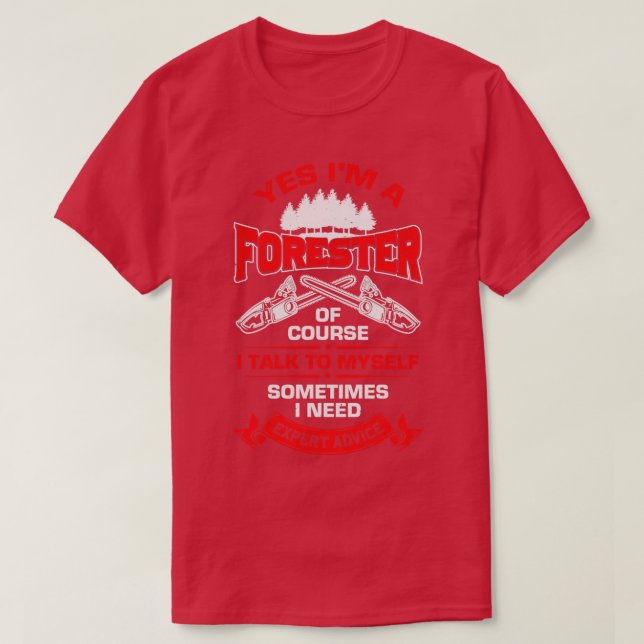 Camiseta Sim, Sou Um Presente Forester (Frente do Design)
