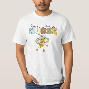 Camiseta Sim, sou uma Enfermeira T-shirts e presentes