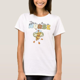 Camiseta Sim, sou uma Enfermeira T-shirts e presentes