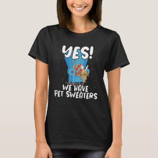 Camiseta Sim, temos camisolas de animais