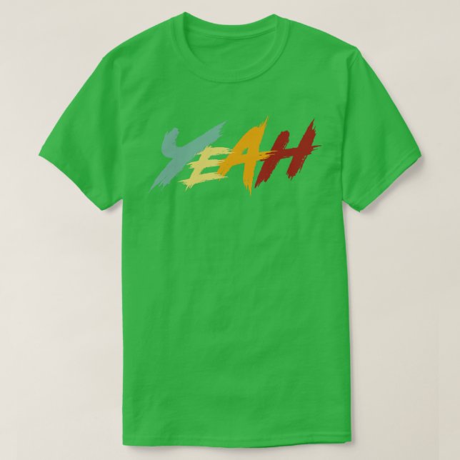 Camiseta Sim Texto Retroativo (Frente do Design)