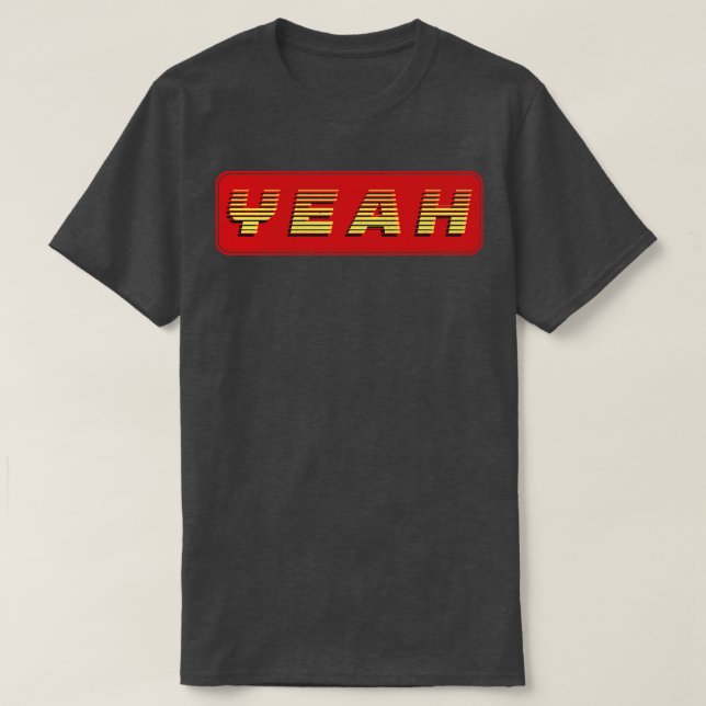 Camiseta Sim Vintage Texto Retroativo (Frente do Design)