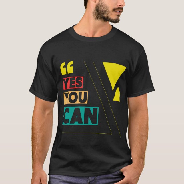 Camiseta Sim Você Pode (Frente)