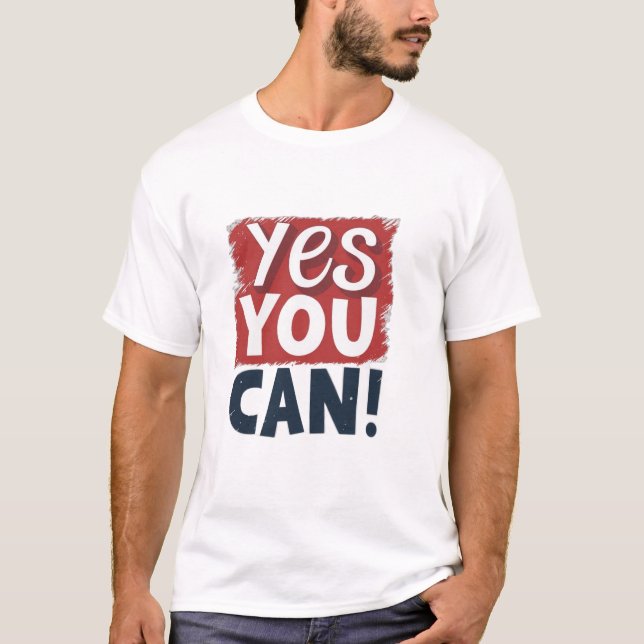 Camiseta Sim Você Pode (Frente)