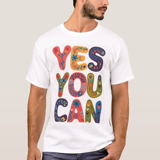 Camiseta sim, você pode (Frente)