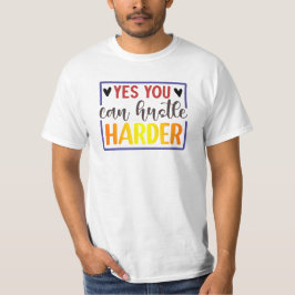 Camiseta Sim Você Pode Se Empenhar Mais