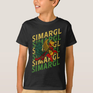 Camiseta Simargl Paganismo Cão Ancestralidade Nórdica Nacio