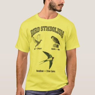 Camiseta Simbolismo do pássaro