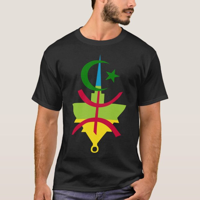Camiseta Símbolo Amazigh design (Frente)