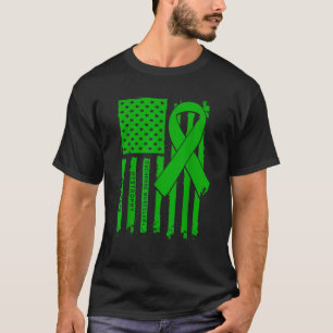 Camiseta Símbolo Americano Ribbon Duchenne Distrofia Muscul