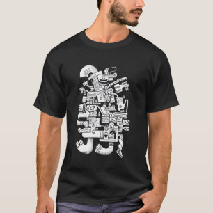 Camiseta Símbolo Antigo de mitologia maia - Deus maia - Ek
