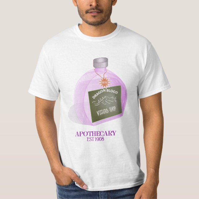 Camiseta Símbolo Apothecary Vintage (Frente)