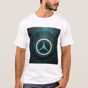 Camiseta Símbolo Aquarius Zodiac Mentes criativas