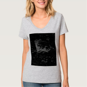 Camiseta Símbolo Aries Constelação Hevelius cerca de 169
