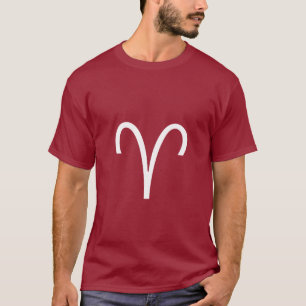 Camiseta Símbolo Aries - Personalizado