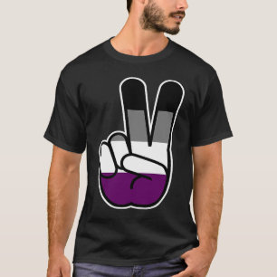 Camiseta Símbolo Asexual de Paz