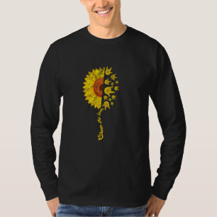 Camiseta Símbolo Asl Americano Folha De Sol Mão Vi