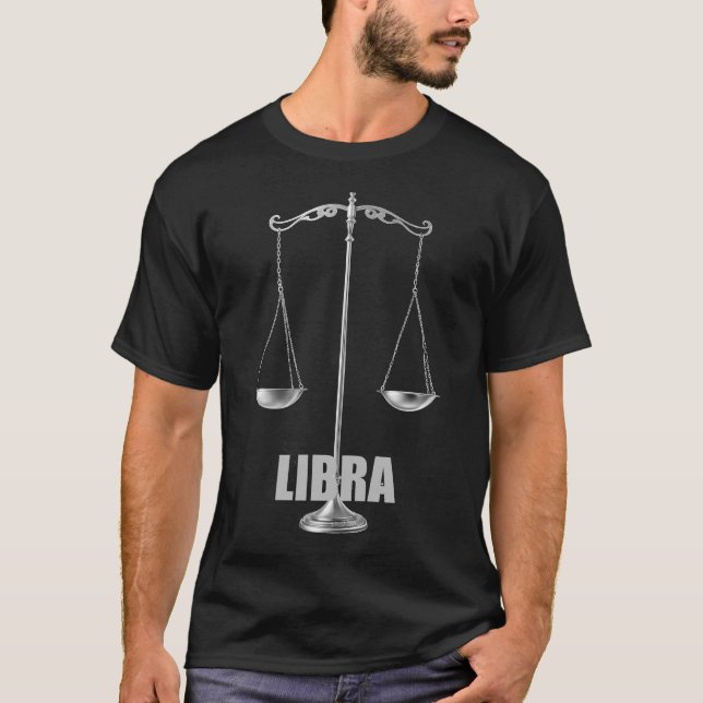 Camiseta Símbolo Astrológico Libra (Frente)
