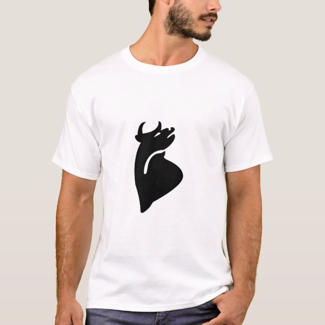 Camiseta Símbolo Astrológico Taurus Sinal 1 (Frente)