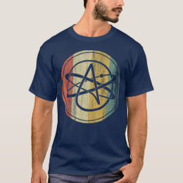 Camiseta Símbolo ateu Ateísmo agnóstico Freethinker Funny