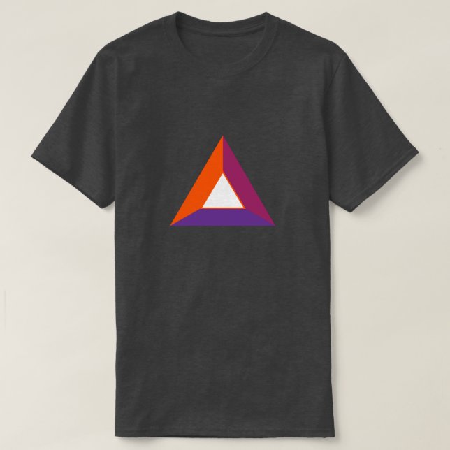 Camiseta Símbolo básico da atenção (BAT) cripto (Frente do Design)
