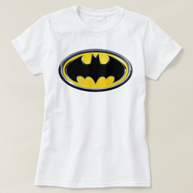 Camiseta Símbolo Batman | Logotipo clássico (Frente do Design)
