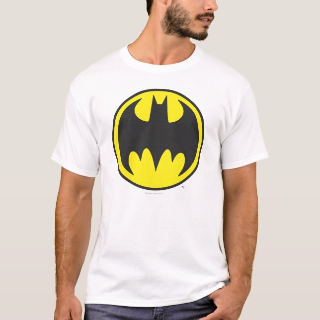 Camiseta Símbolo Batman | Logotipo do Bat Circle (Frente)