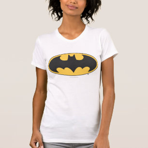 Camiseta Símbolo Batman Logotipo Oval
