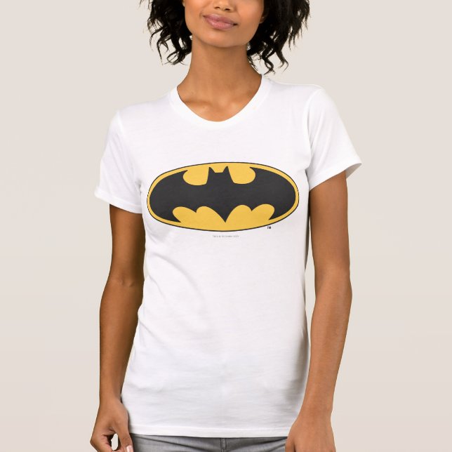 Camiseta Símbolo Batman | Logotipo Oval (Frente)