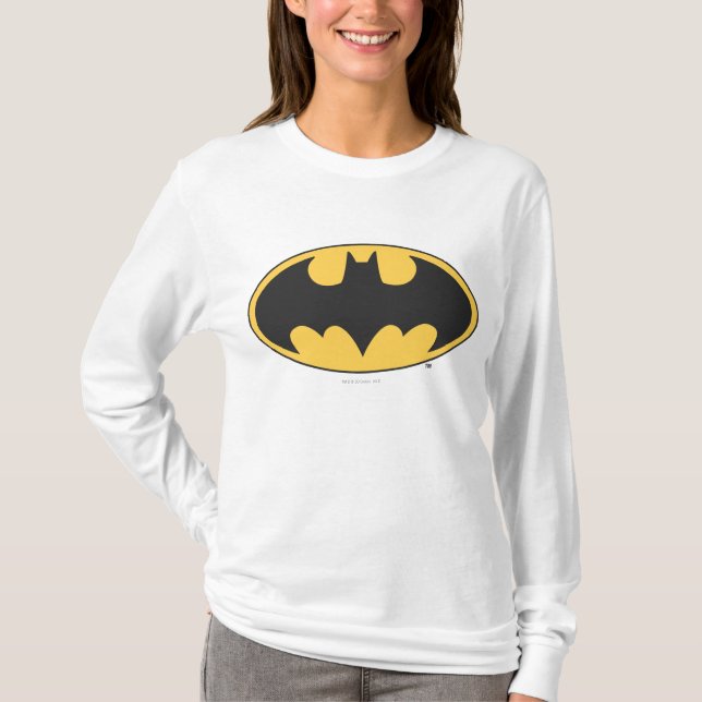 Camiseta Símbolo Batman | Logotipo Oval (Frente)