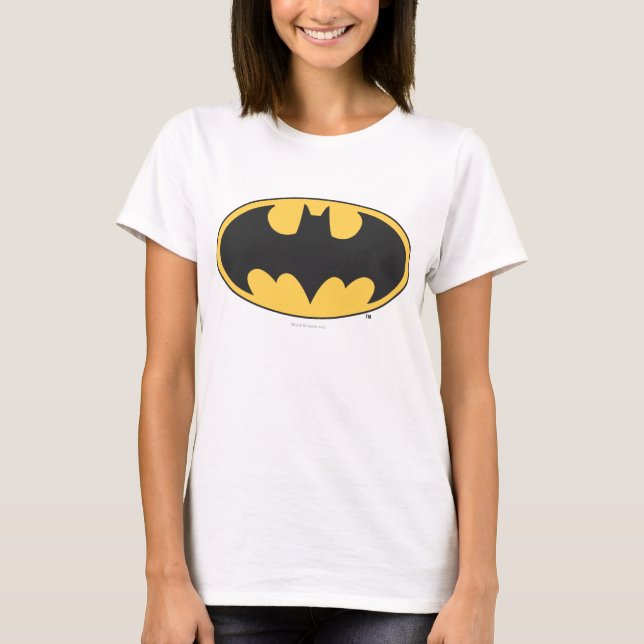 Camiseta Símbolo Batman | Logotipo Oval (Frente)