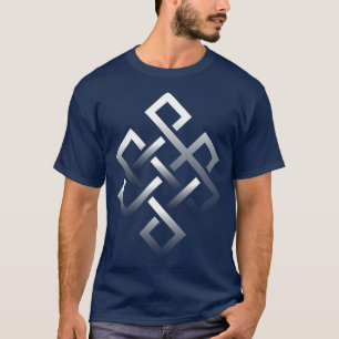 Camiseta Símbolo budista de Eternal Knot Yoga Yogi Gift