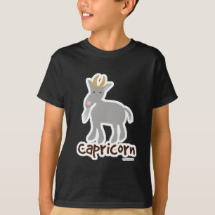 Camiseta Símbolo Capricórnio Cute Goat