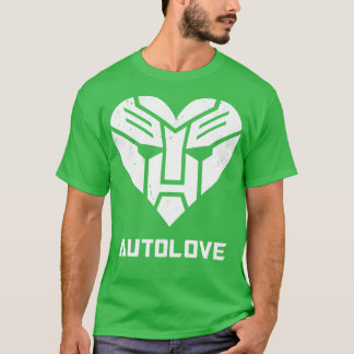 Camiseta Símbolo cardíaco inspirado por robô Legal do motor