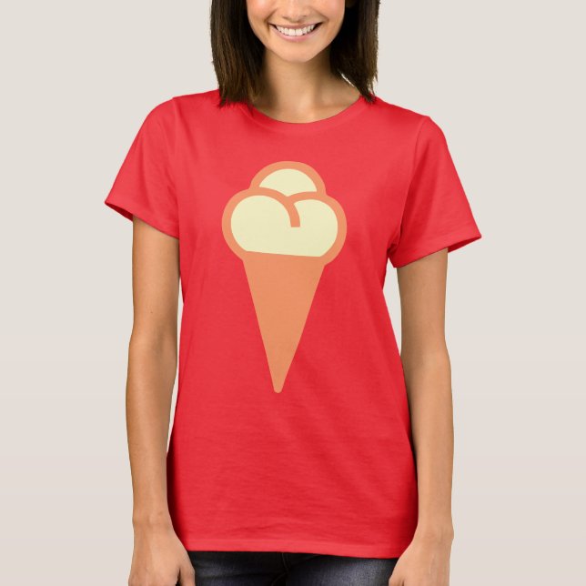 Camiseta Símbolo Cone Icecream (Frente)
