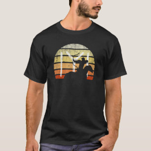 Camiseta Símbolo da Bandeira Kayi do Arqueiro a Cavalo Vint